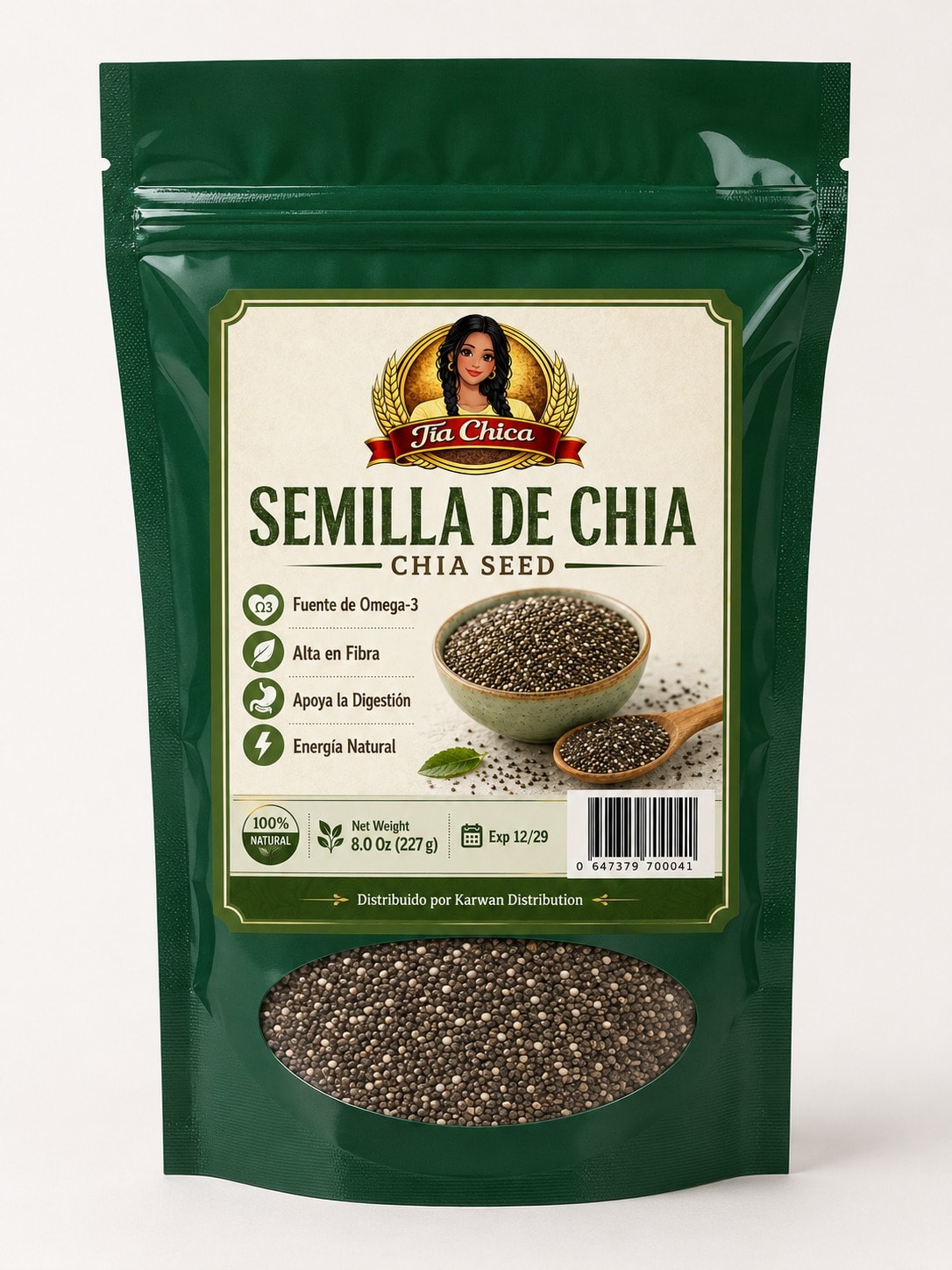 Semilla De Chia 8oz.